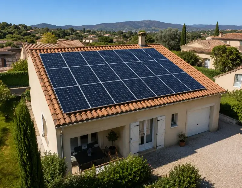 Prime à l'autoconsommation panneaux solaires Lusanger — aide financière de l'État